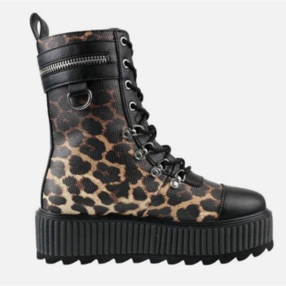 🎯NWB Killstar Platform Combat Boots Radiclaw Size EUR 36 US5